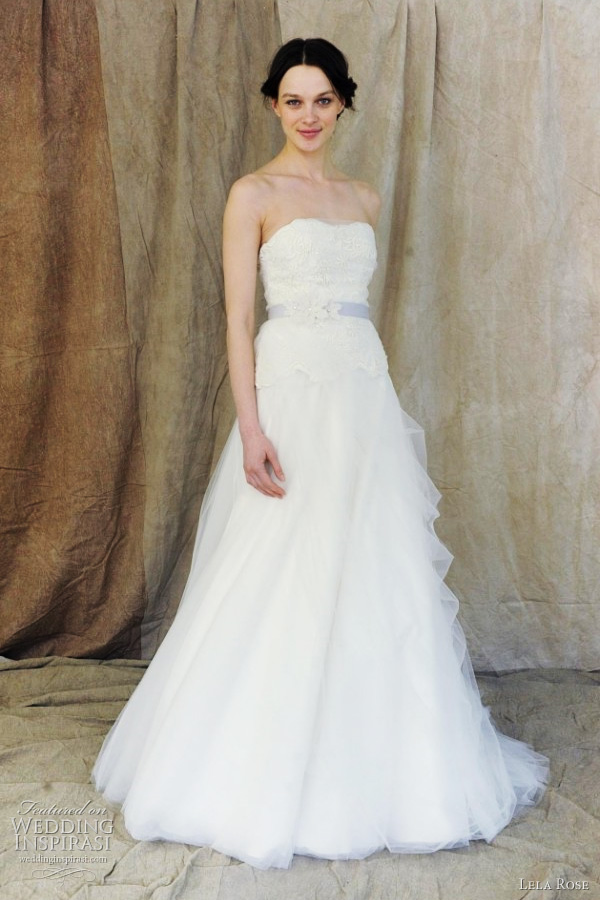 lela rose wedding dresses fall winter 20112012 The Pier bridal gown