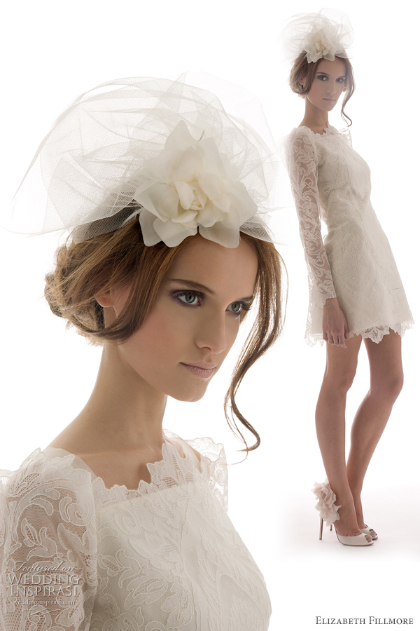 short white bridal wedding dresses