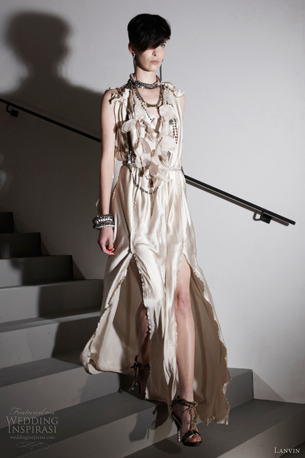 Beautiful gowns from Lanvin Resort 2012 collection Adore the bohemian chic