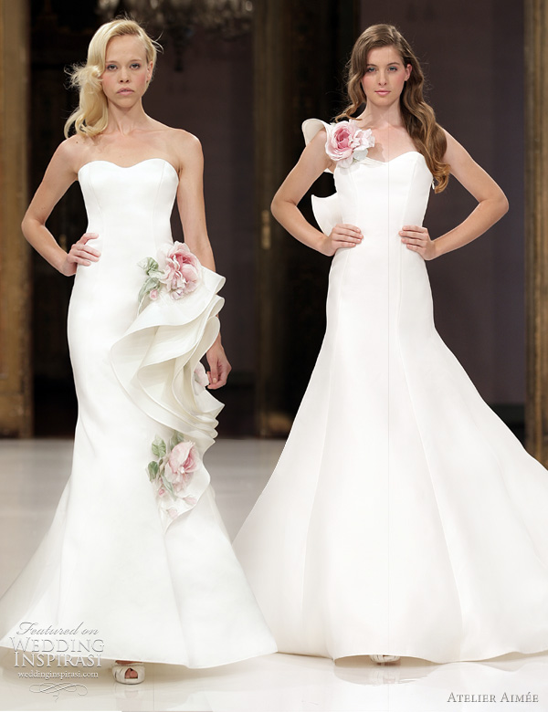 atelier aimee wedding gowns 2012 Marion and Chiara wedding dresses