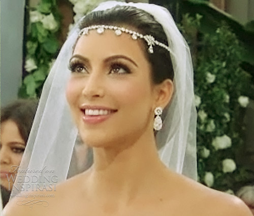 Kim Kardashian married Kris Humphries on August 2011 in a ball gown wedding 