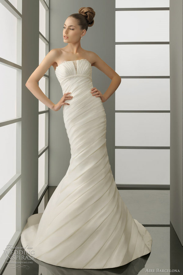 2012 aire barcelona wedding dresses pelayo