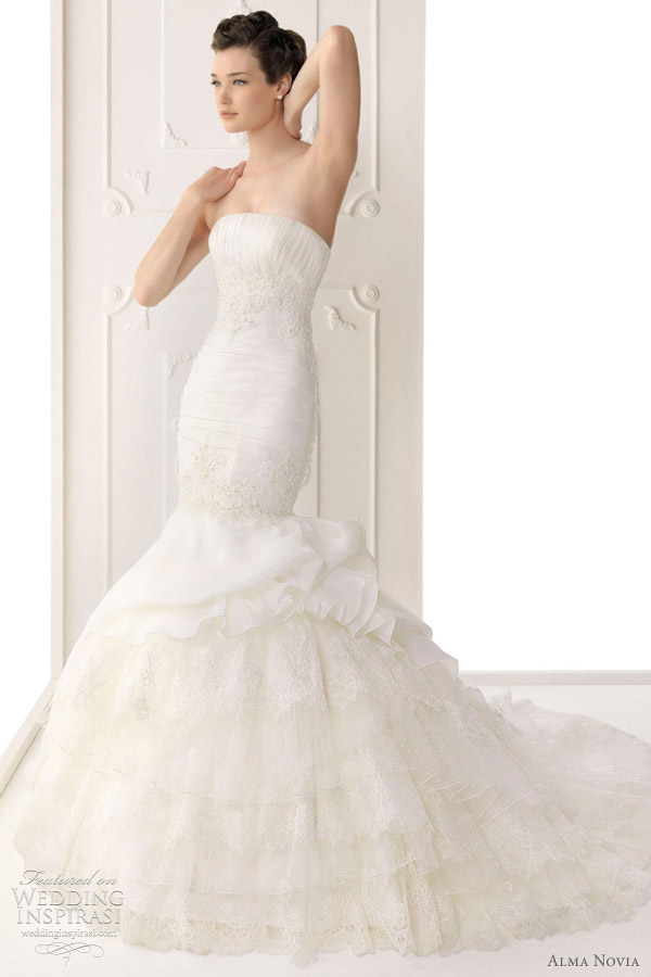 Alma Novia Wedding Dresses 2012