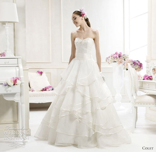 colet bride nicole spose 2012