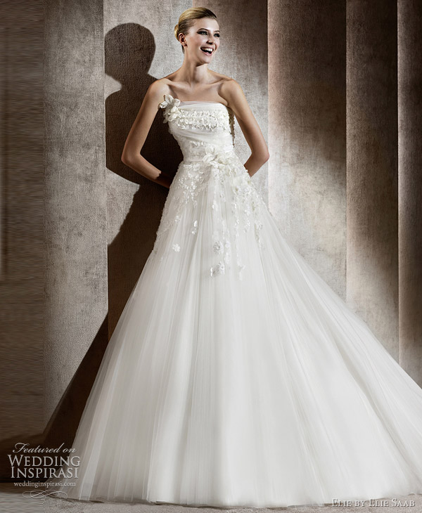 elie saab bridal 2012 - aricia wedding dress