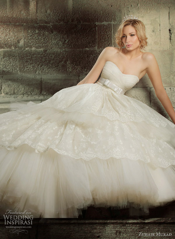 princess wedding dresses Pretty wedding dresses from Zuhair Murad 39s 2011