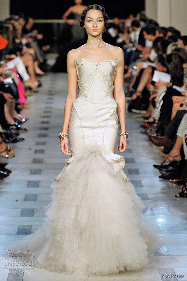 zac posen wedding dress 2012