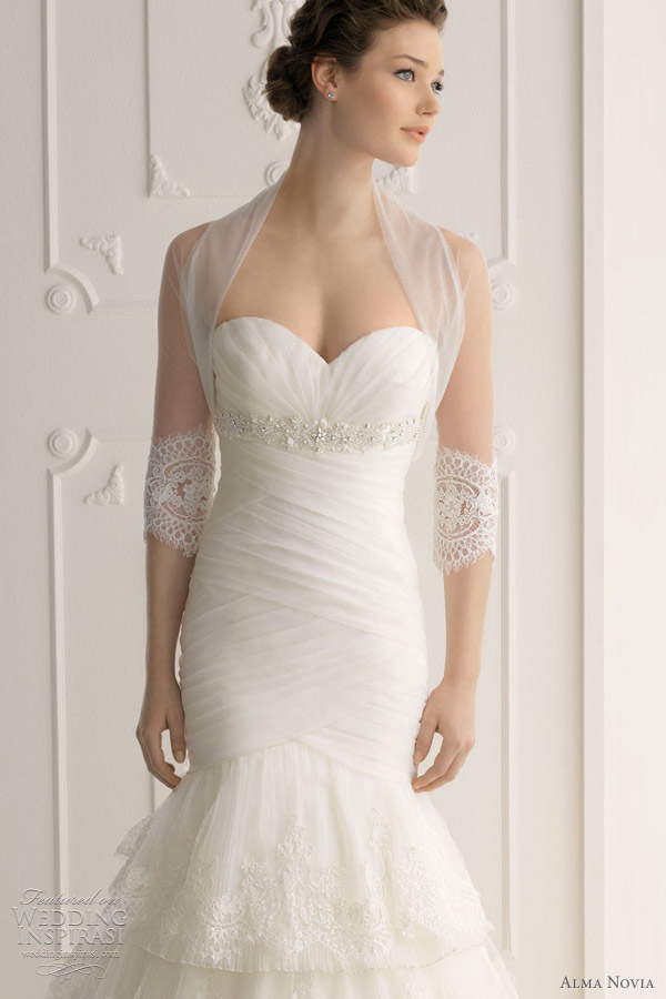 alma novia bridal 2012 - siracusa wedding dress