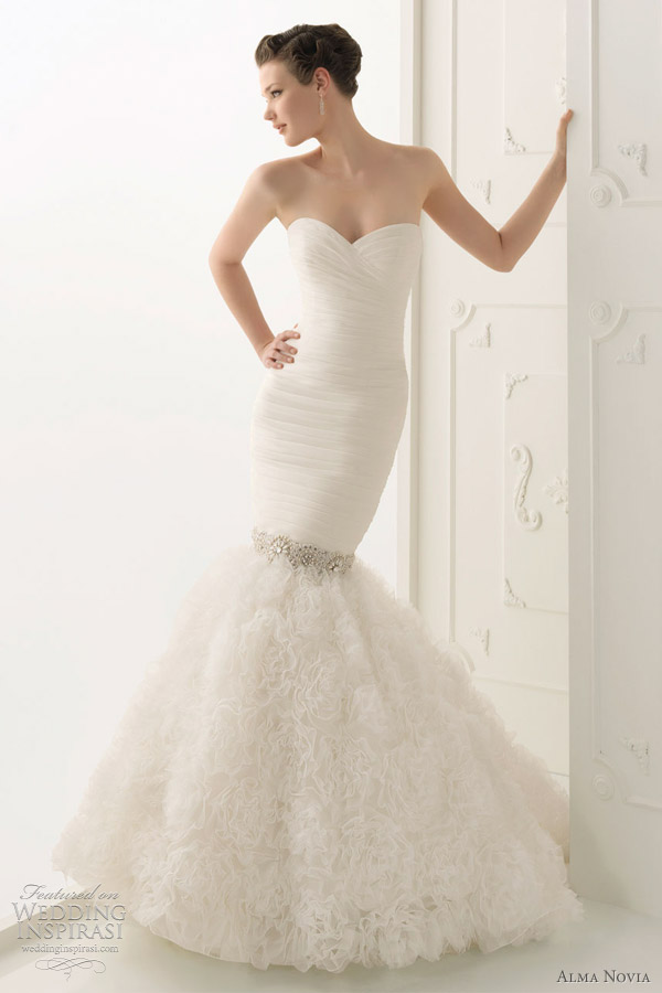 alma novia mermaid wedding dresses 2012 Serenata alma novia mermaid wedding dresses 2012 Serenata
