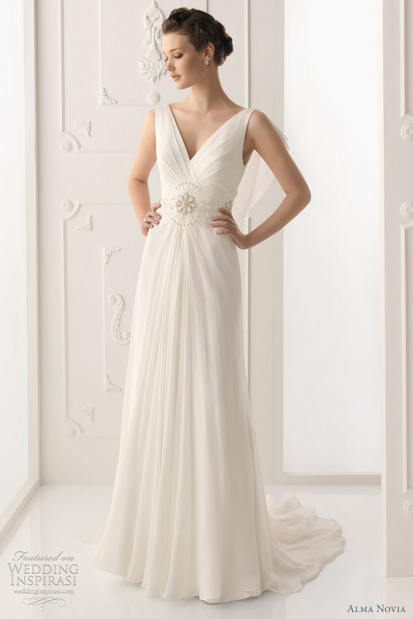 alma novia wedding dresses 2012 collection - Salma bridal gown