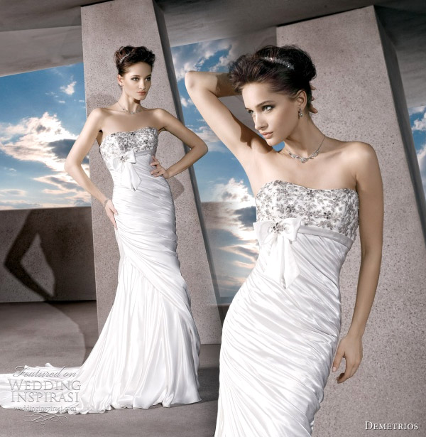 demetrios bridal 2012 wedding dress - STYLE NO. GR210 