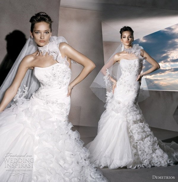 demetrios wedding dress 2012 STYLE NO GR223