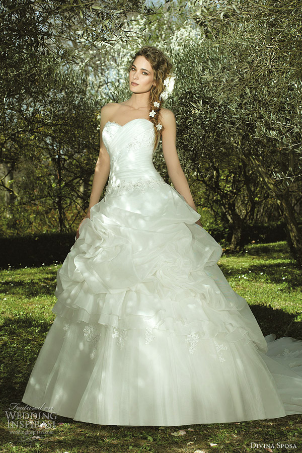 divina sposa ball gown wedding dress