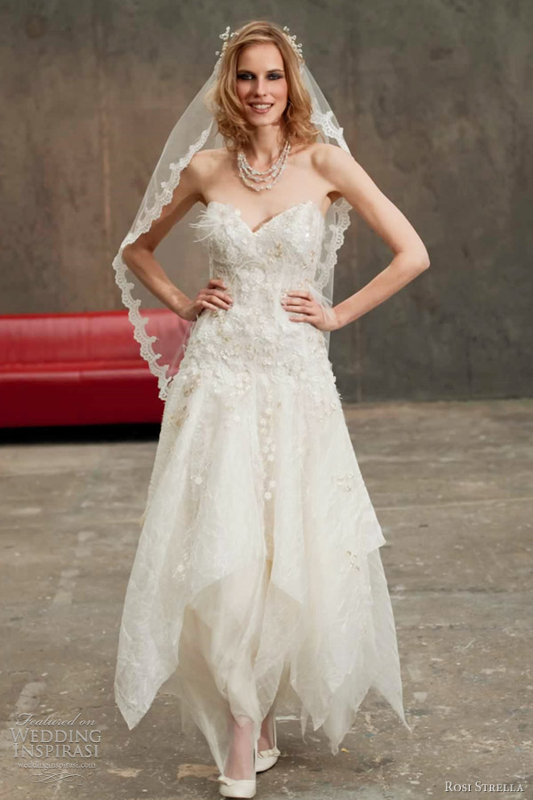 rosi strella wedding dress 2012 - croisette