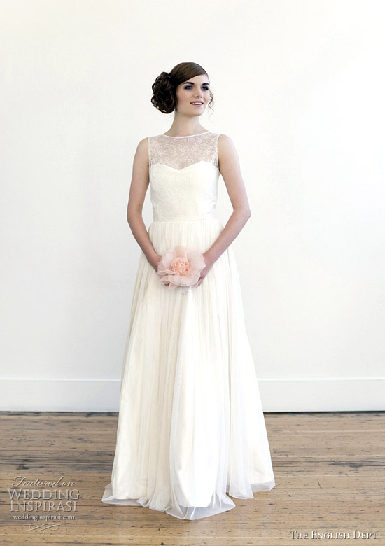 the english dept wedding dress 2012 For Emily gown