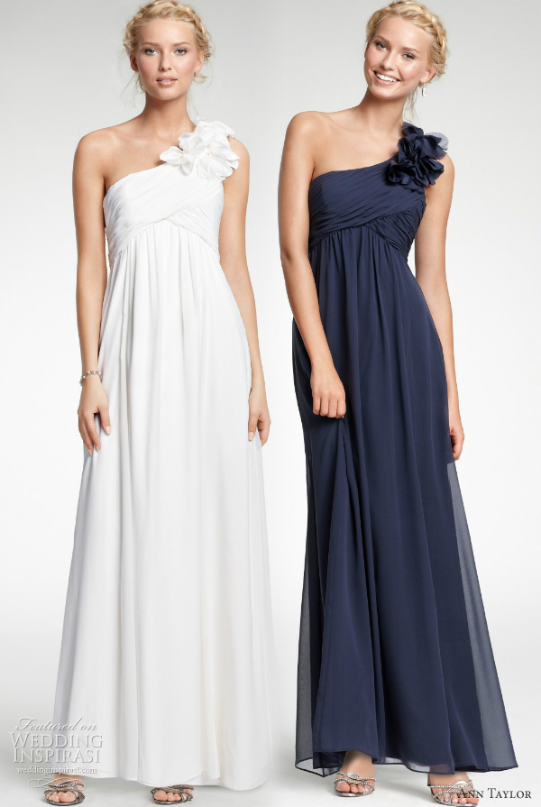 affordable wedding dresses ann taylor