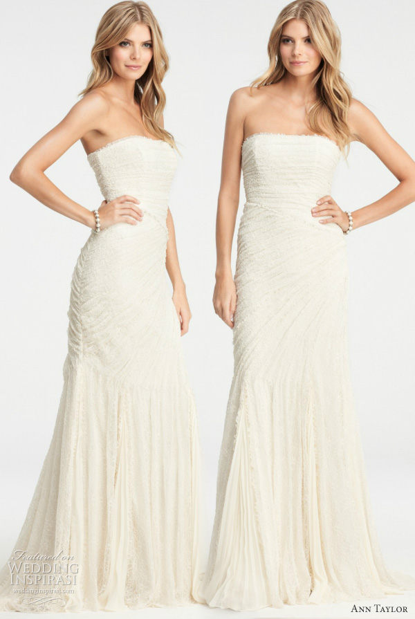 ann taylor 2012 wedding dresses