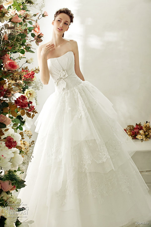 papilio ball gown wedding dress