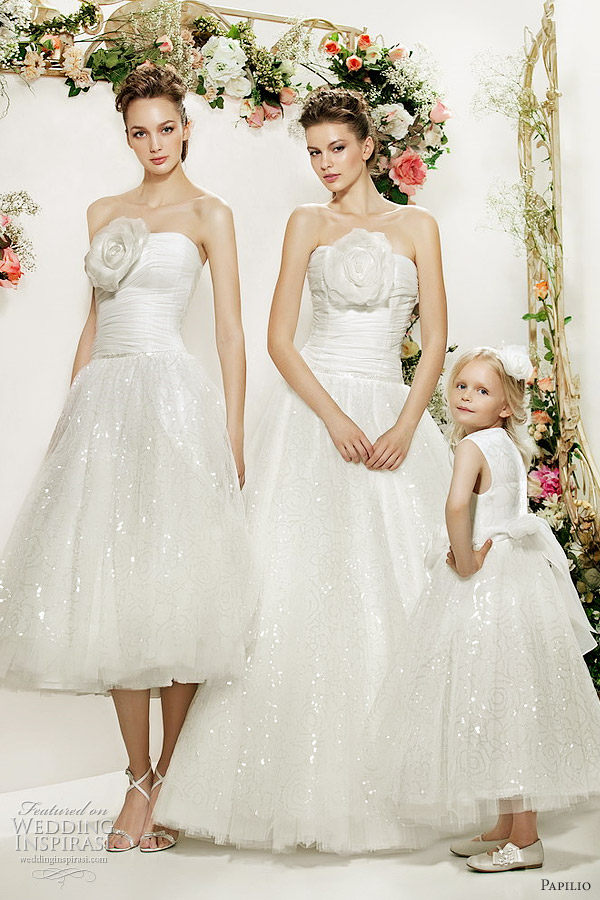 papilio wedding dresses 2012 collection