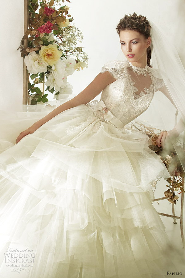 papilio wedding dresses 2012