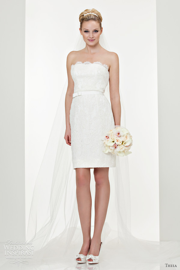 short wedding dresses theia couture