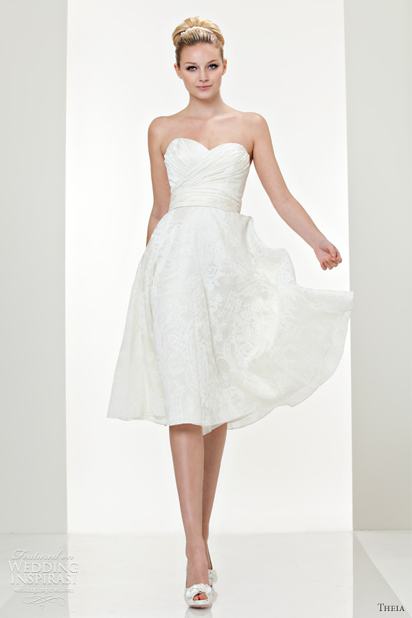 theia short wedding dresses fall 2011