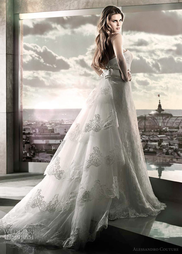 alessandro bridal 2012 - Pantofola di Venere wedding dress