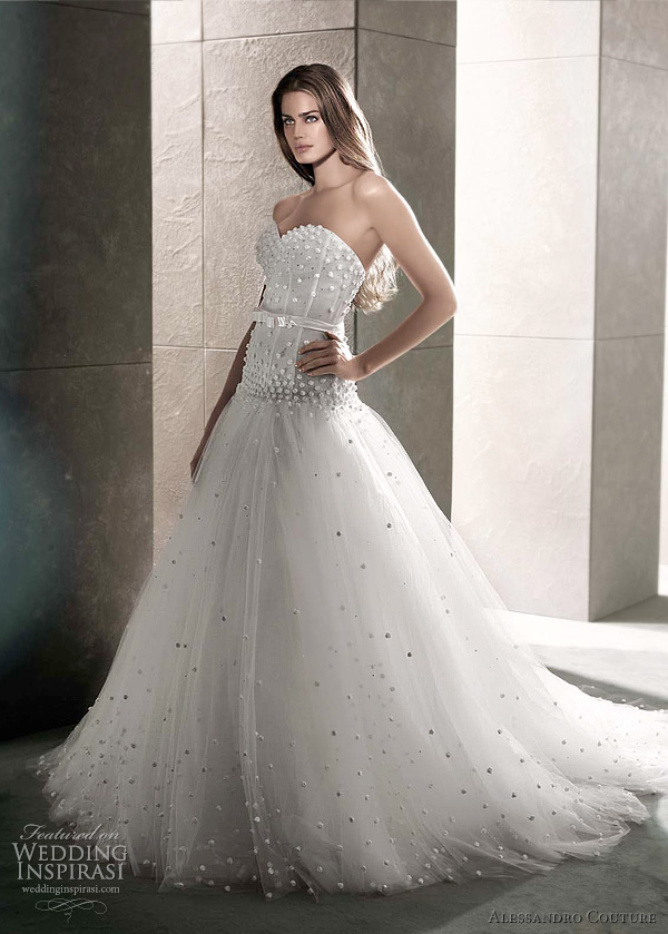 alessandro couture 2012 wedding dress dida