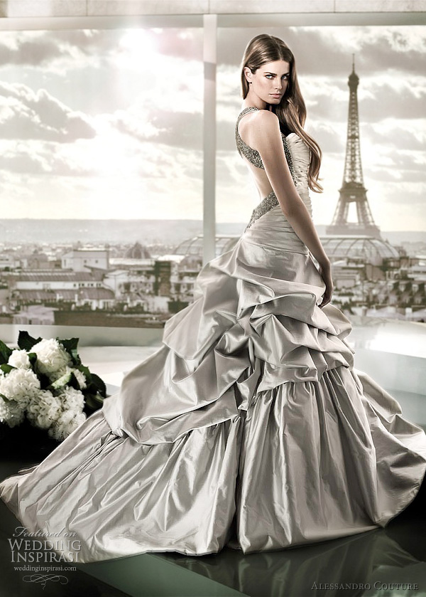 alessandro couture wedding dress autumnalia