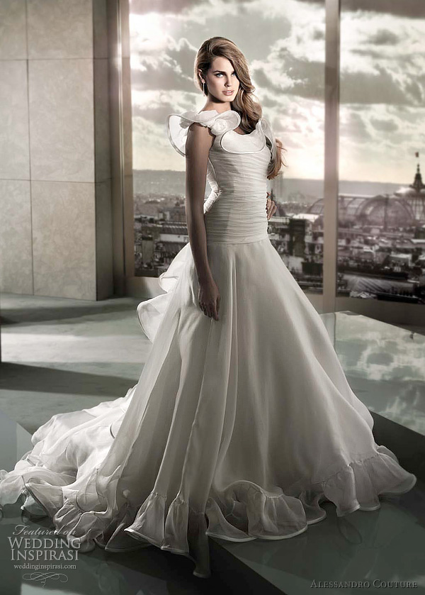 alessandro couture wedding gown 2012 - Basale bridal dress