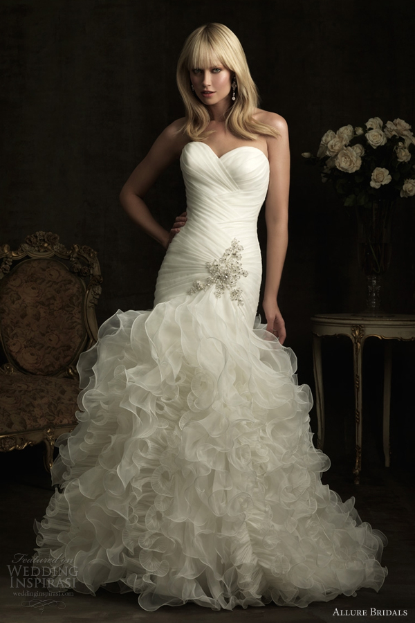 allure bridals 2012 wedding dresses