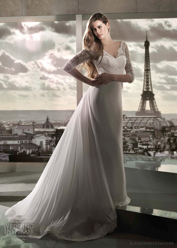princess wedding dress 2012 - Alessandro Couture bridal collection