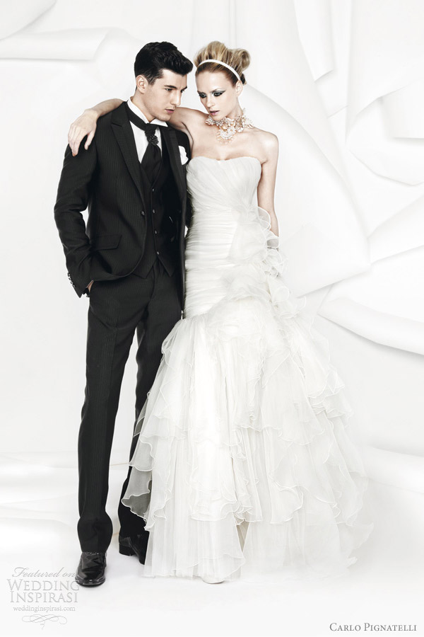 carlo pignatelli wedding dresses 2012 collection
