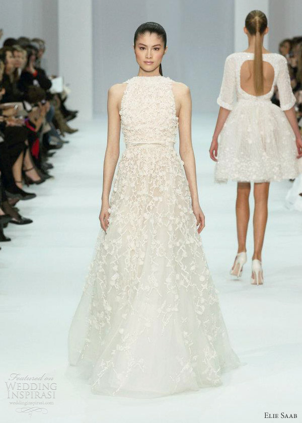 elie saab wedding dress 2012 collection