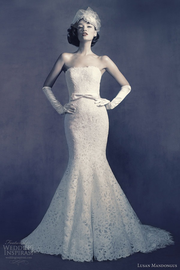 More gorgeous Lusan Mandongus wedding gowns after the jump