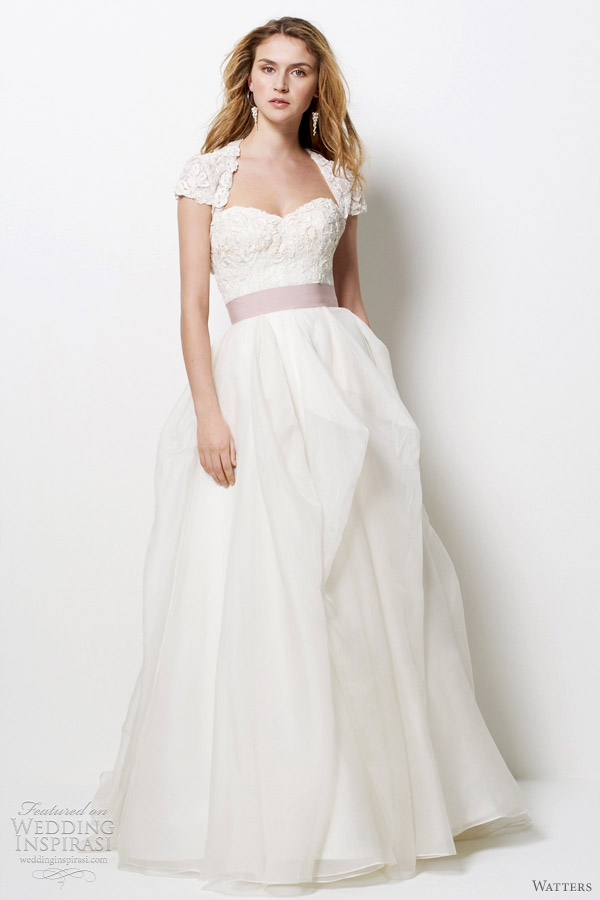 watters 2012 napa wedding dress