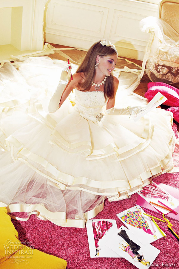 For details availability and prices visit Barbie Bridal