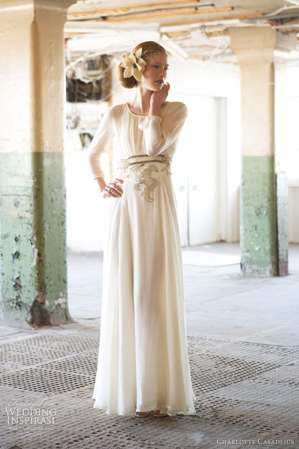 available in ivory or antique white charlotte casadejus wedding dresses