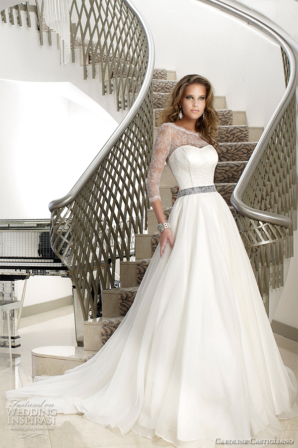 Elegant wedding dresses from