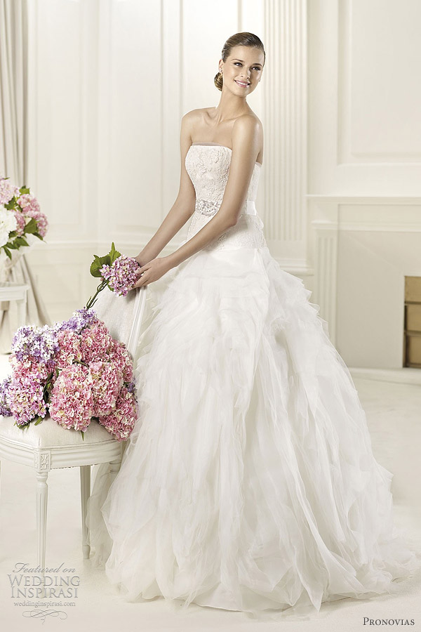 pronovias wedding dresses 2013 dorado ball gown