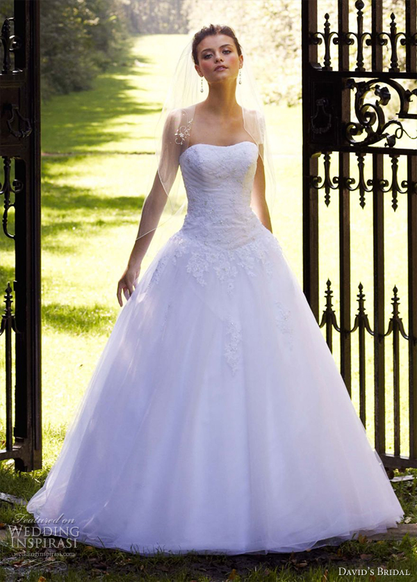 wedding dresses at davids bridal