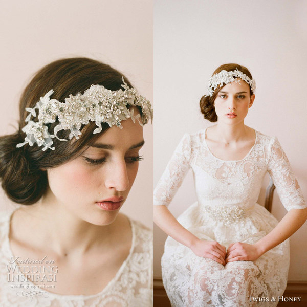 twigs and honey 2012 bridal hair accessories