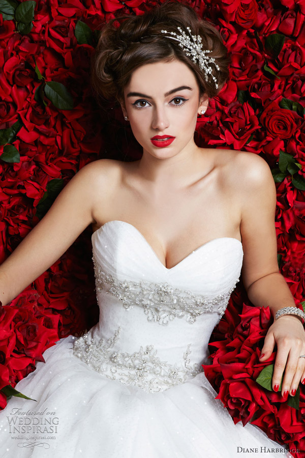 Stunning wedding dresses from Diane Harbridge 2012 bridal collection
