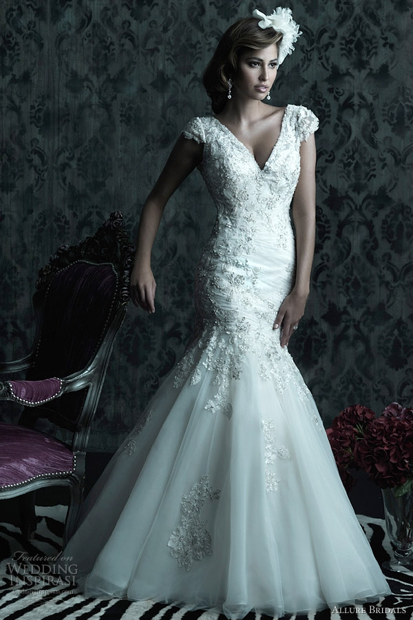 More Allure Bridal couture wedding gowns on the next page