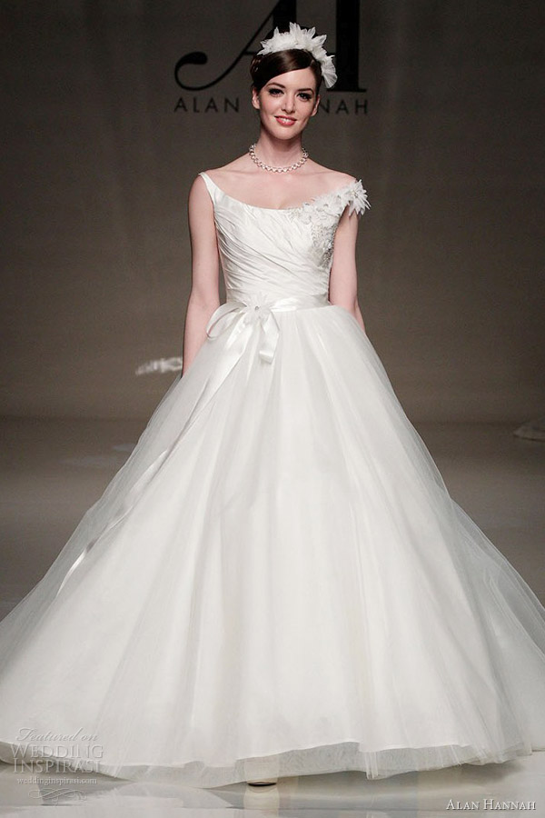 alan hannah 2013 white gallery alice ball gown wedding dress