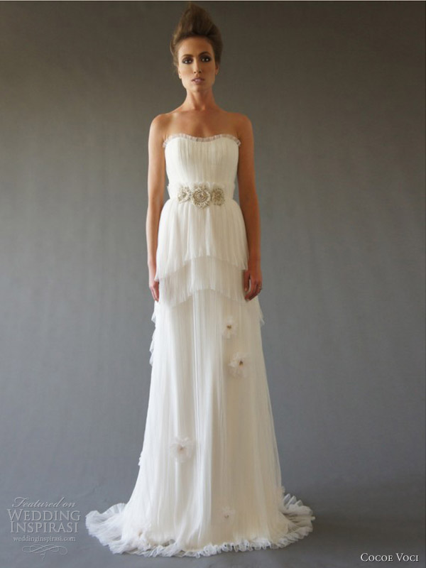 cocoe voci fall 2012 anemone wedding dress