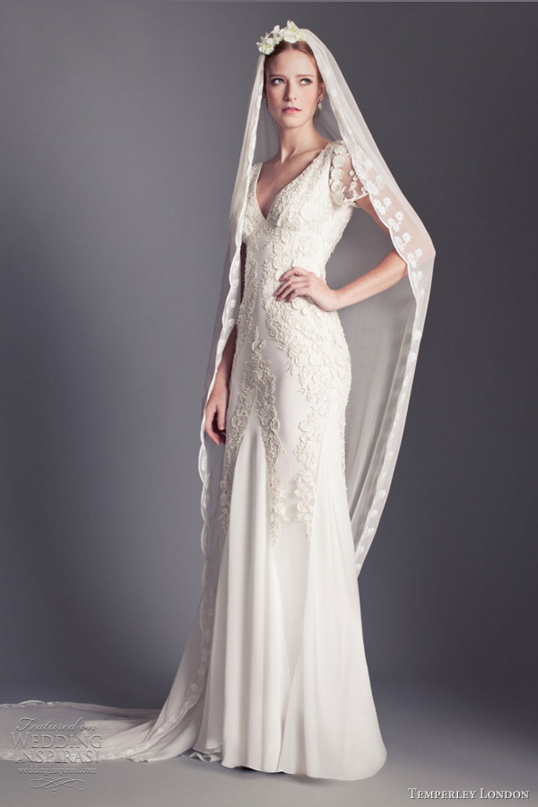 Znalezione obrazy dla zapytania temperley london wedding dresses