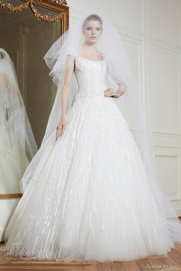 zuhair murad bridal fall 2013 queen wedding dress