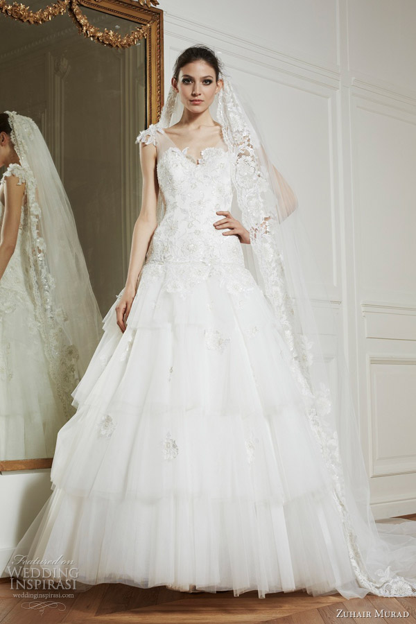 zuhair murad bridal fall 2013 valerie wedding dress