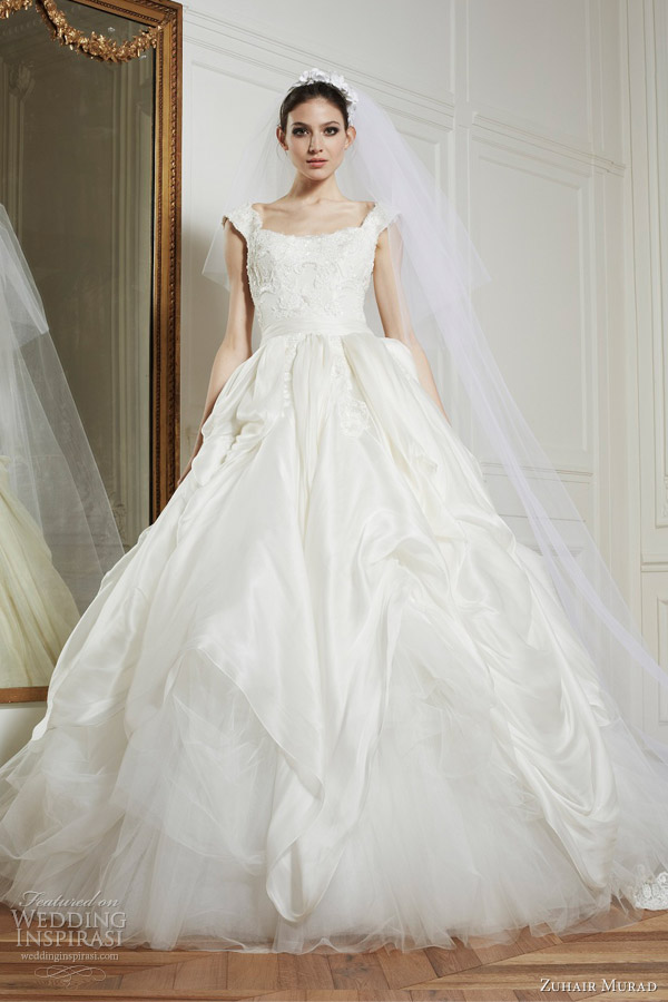 zuhair murad fall 2013 bridal paloma wedding dress